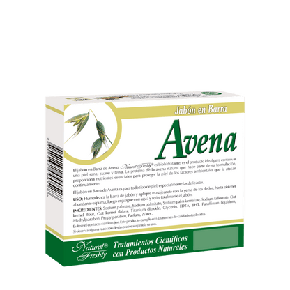 Jabón en barra de avena x 90 gr - Artemisa Productos Naturales