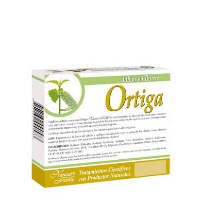 Jabón en barra de ortiga x 90 gr - Artemisa Productos Naturales