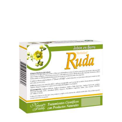 Jabón en barra de Ruda x 90 gr - Artemisa Productos Naturales