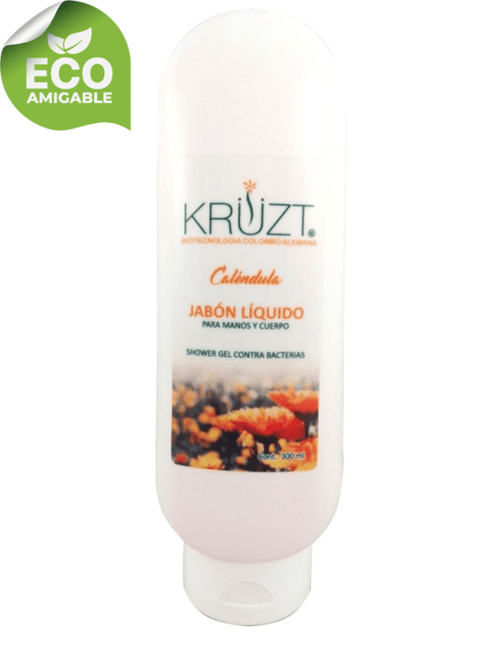 Jabón liquido corporal caléndula x 300 ml Kruzt - Artemisa Productos Naturales