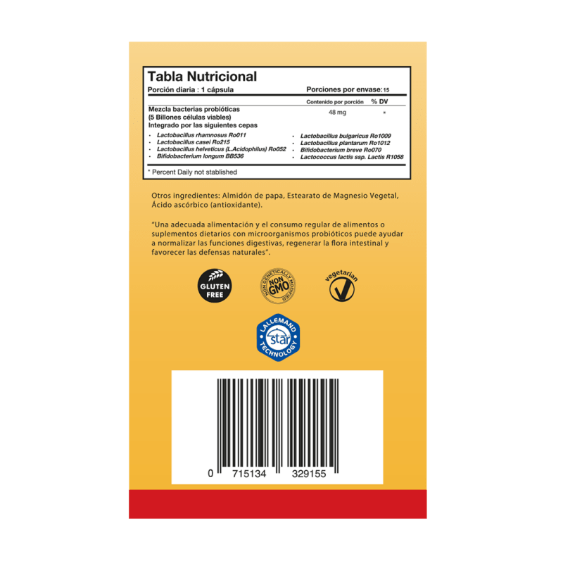Jarro - dophilus Eps x 30 cápsulas - Artemisa Productos Naturales