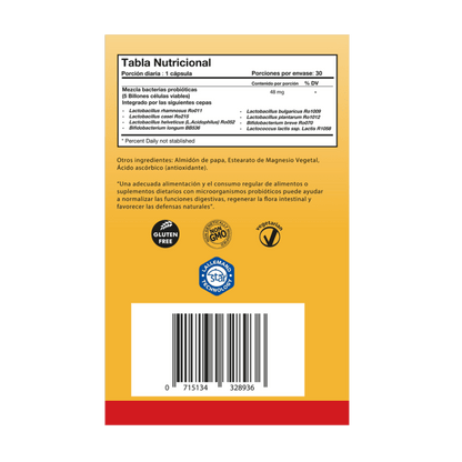 Jarro Dophilus Eps x 60 cápsulas - Artemisa Productos Naturales