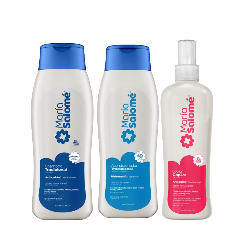 Kit Anticaída María Salomé 1120 ml - Artemisa Productos Naturales