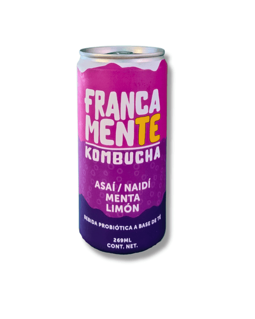 KOMBUCHA ASAI MENTA Y LIMON 269ML LATA
