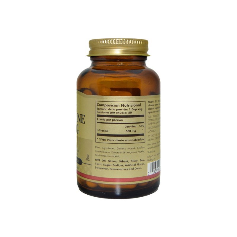 L - tyrosine 50 cap - Artemisa Productos Naturales