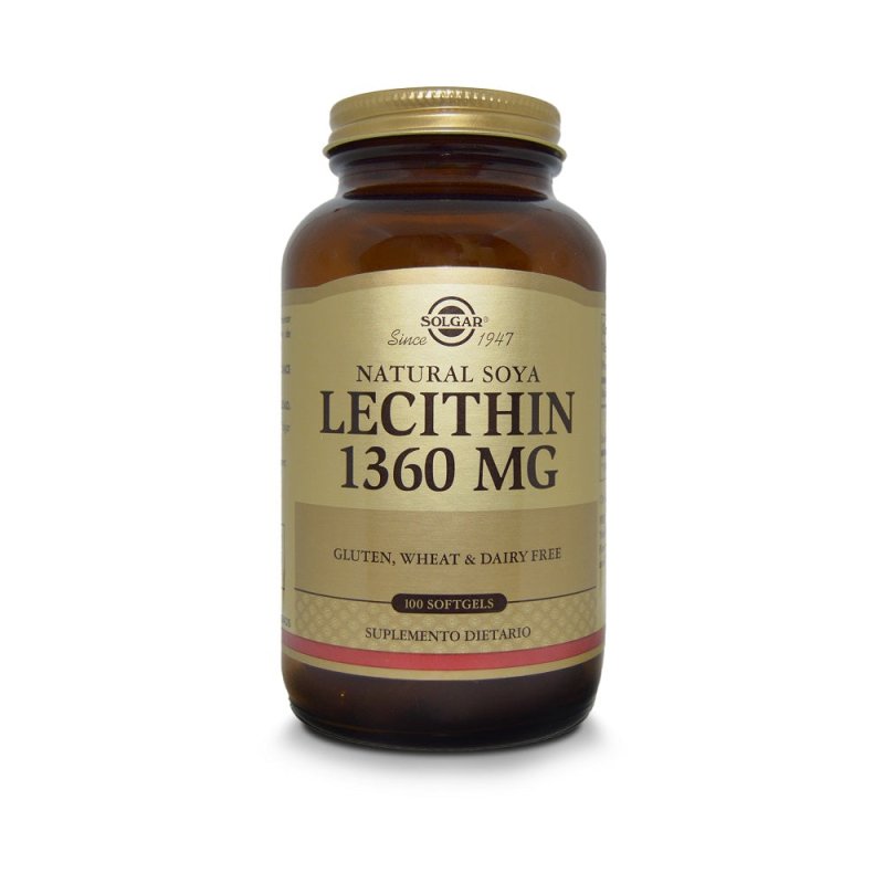 lecithin 1360 mg 100 sof - Artemisa Productos Naturales