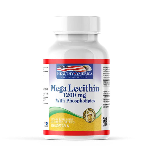 Mega Lecithin 1200 mg x 100 softgels - Artemisa Productos Naturales