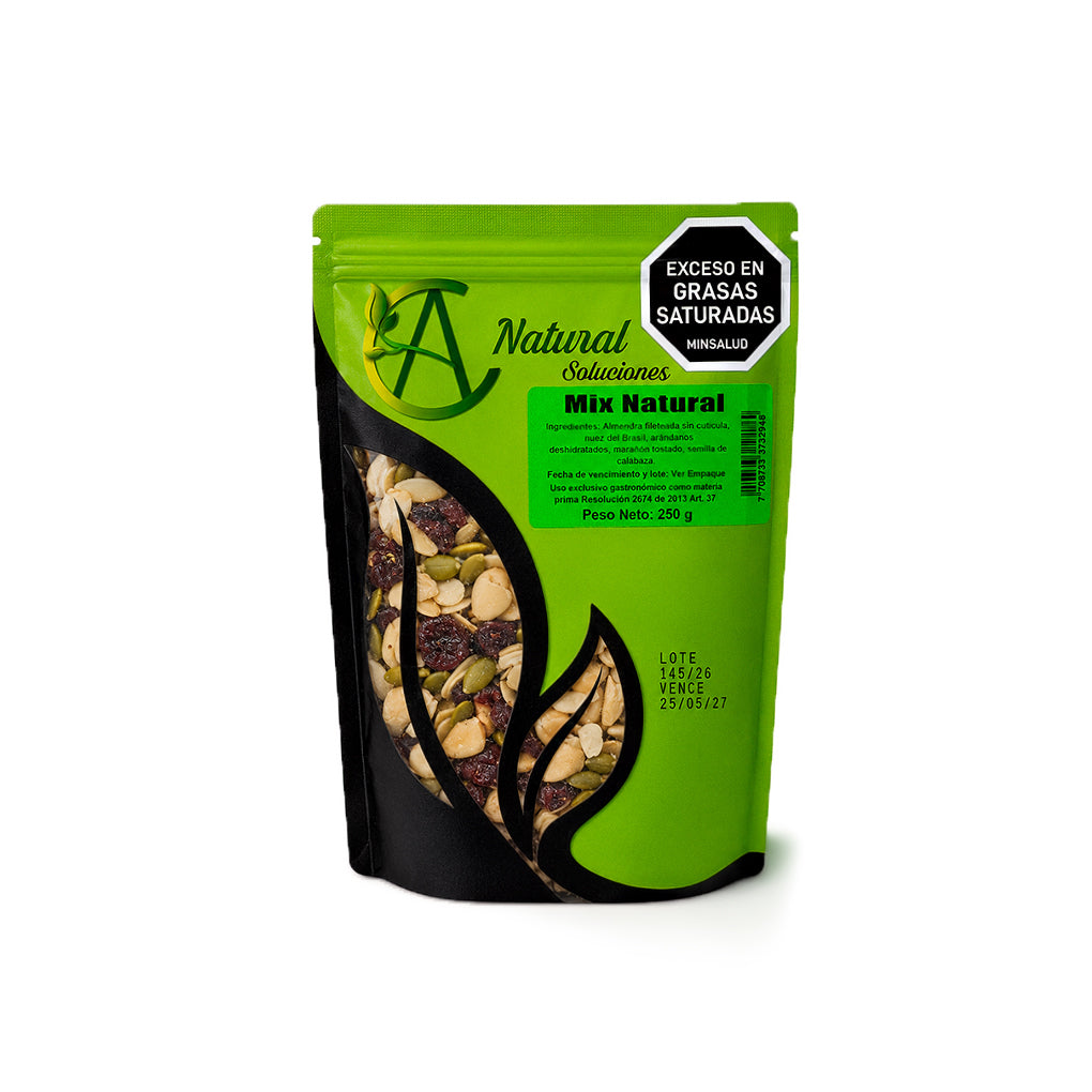 Mix Natural frutos secos 250gr Natural foods
