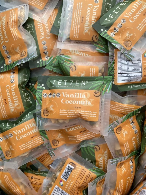 Müesli Vainilla & Coco keto 342 G Teizen - Artemisa Productos Naturales