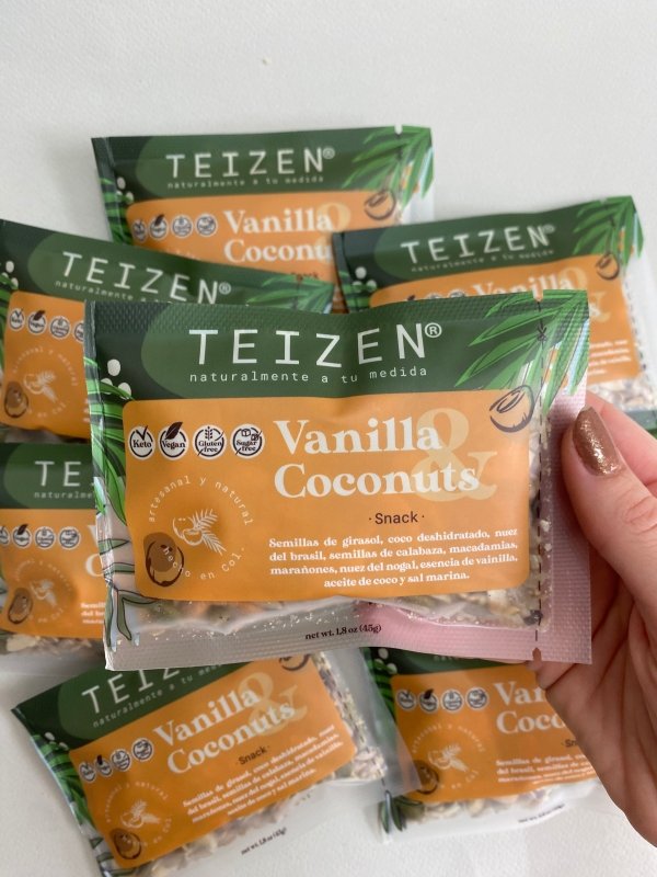 Müesli Vainilla & Coco keto 342 G Teizen - Artemisa Productos Naturales