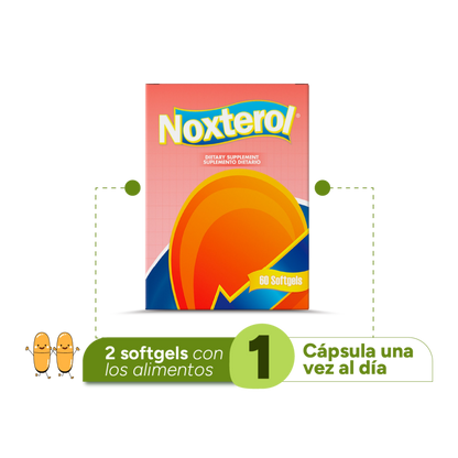Noxterol x 60 softgels - Artemisa Productos Naturales