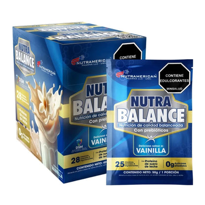 Nutra Balance Vainilla 400 g 8 sachets x 50 g. Elite Nu - Artemisa Productos Naturales