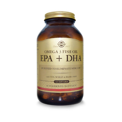 Omega 3 Fish Oil EPA +DHA x 120 Softgels - Artemisa Productos Naturales