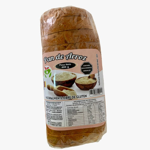 Pan Tajado de Arroz Sin Gluten 400g