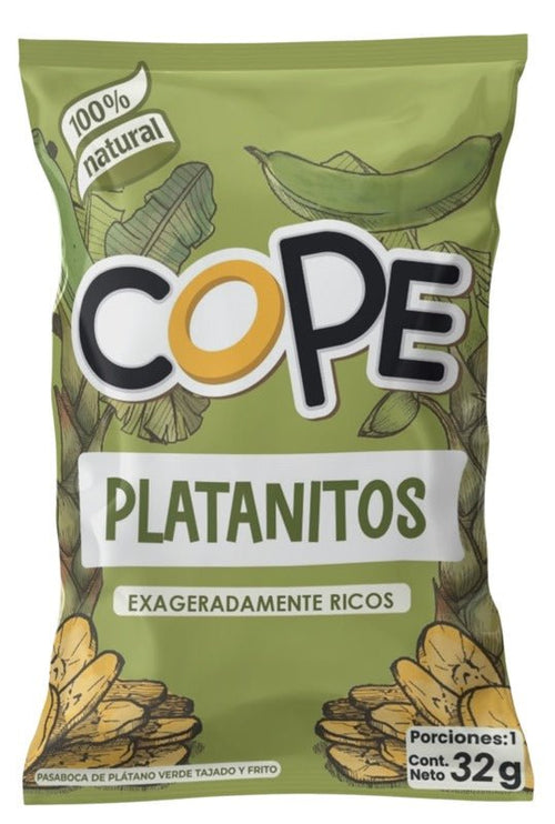 Platanitos Cope x 32 gr Unidad