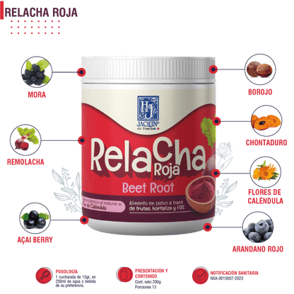 Remacha Roja Pote 200GR - Artemisa Productos Naturales