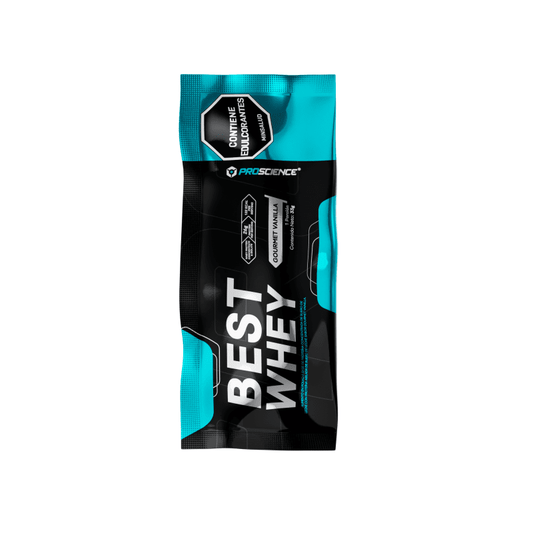 SACHET BEST WHEY VAINILLA PROSCIENCE UNIDAD 33 G - Artemisa Productos Naturales