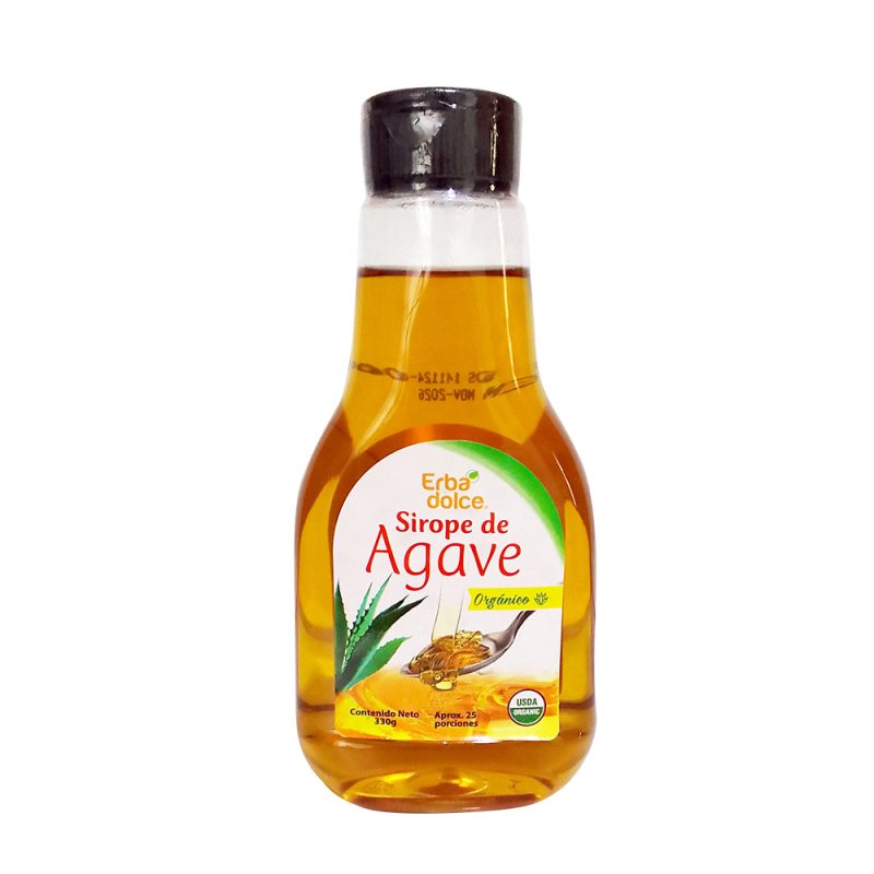 Sirope de agave orgánico Erba Dolce x 330 gr - Artemisa Productos Naturales