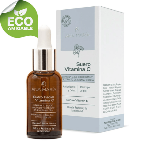 Suero Vitamina C antioxidante y detox x 30 ml
