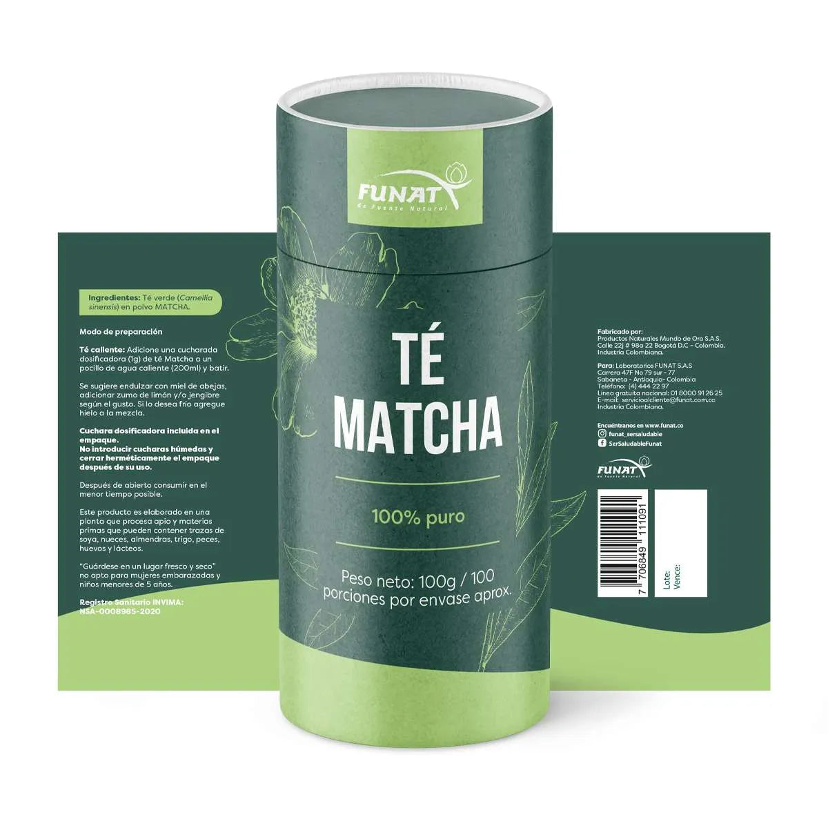 Té Matcha 100 gr Funat