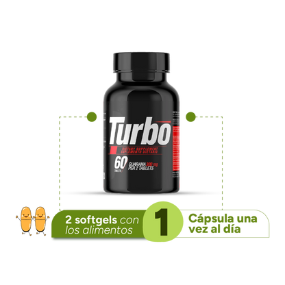 Turbo 60 tabletas - Artemisa Productos Naturales