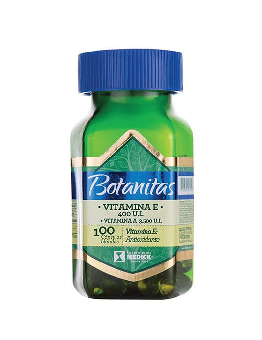 Vit E 400 UI + vit A 3500 UI x 60 soft - Artemisa Productos Naturales