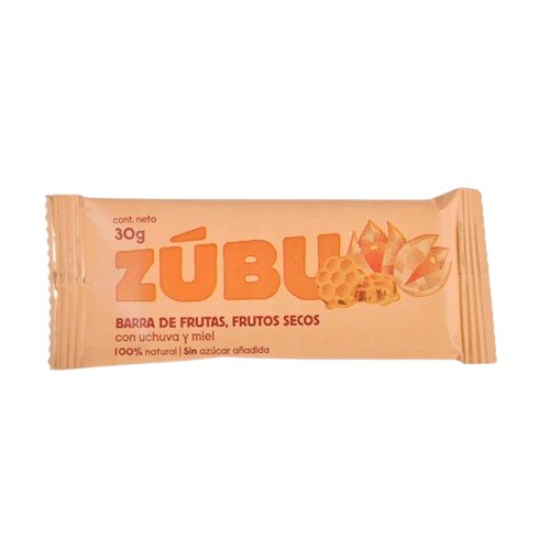 zubu barra con uchuva y miel 30gr - Artemisa Productos Naturales