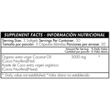 Aceite de coco 3000 mg x 90 cápsulas - Artemisa Productos Naturales