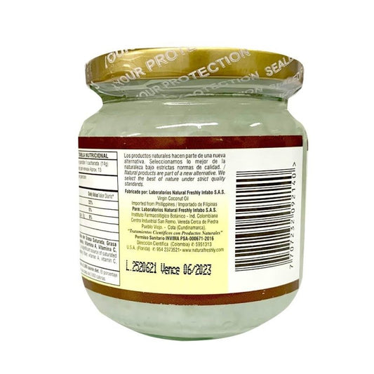 Aceite de coco virgen x 180 gr. - Artemisa Productos Naturales