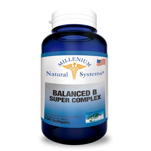 Balanced B Super Complex x 100 Softgels – Natural Systems