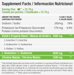 BCAA en Polvo x 192 gr con sodio y potasio - Artemisa Productos Naturales