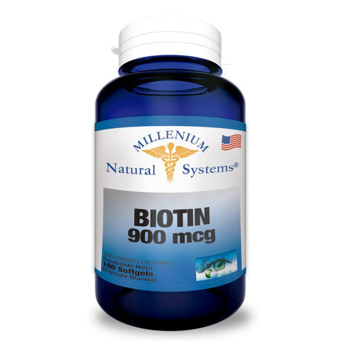 Biotin 900 mcg x 100 softgels