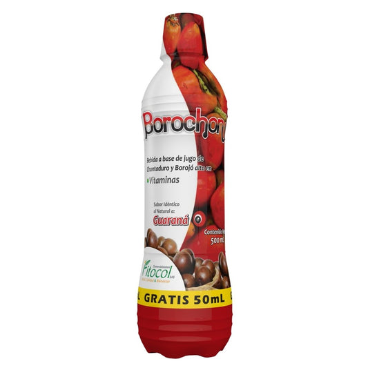 Borochon Bebida con Chontaduro y Borojó x 500 ml. - Artemisa Productos Naturales