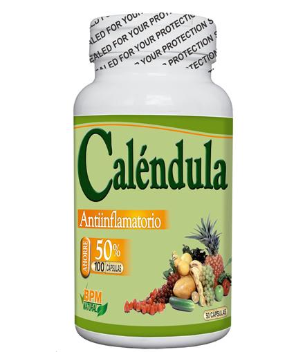 Caléndula x 50 cápsulas - Artemisa Productos Naturales