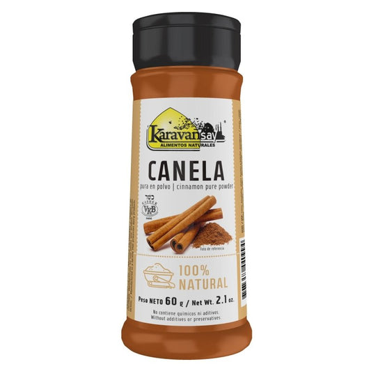 Canela en polvo 100% pura x 60 gr - Artemisa Productos Naturales