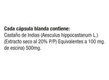 Castaño de Indias 500 mg x 60 capsulas - Artemisa Productos Naturales