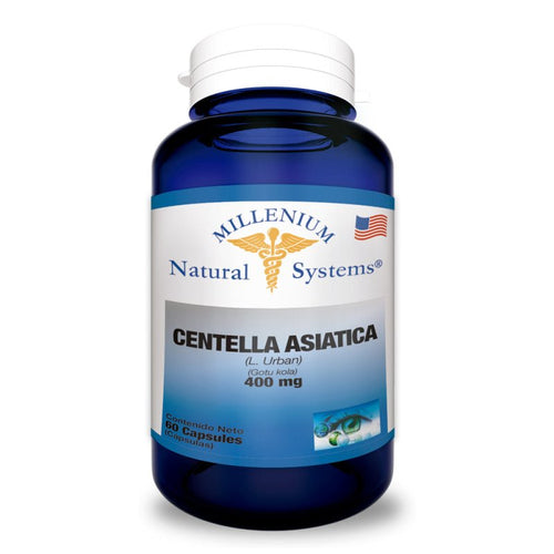 Centella asiática 400 mg x 60 cápsulas.