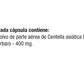 Centella asiática 400 mg x 60 cápsulas. - Artemisa Productos Naturales