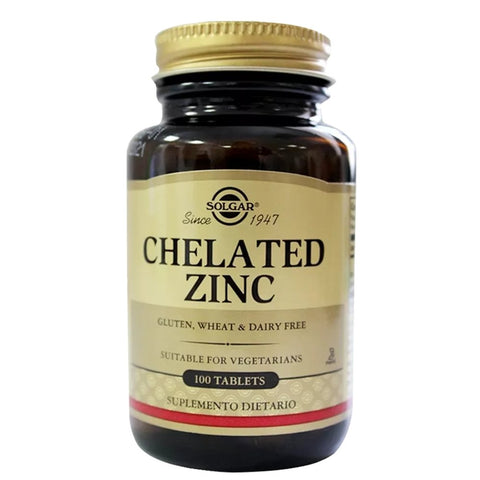 Chelated Zinc x 100 tabletas vegetarianas - Artemisa Productos Naturales