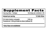CLA 1000 mg x 90 softgels - Artemisa Productos Naturales