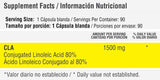 CLA 1500 mg x 90 softgels - Artemisa Productos Naturales