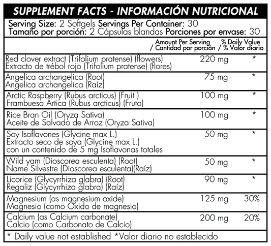 Climaterix Menopausia x 60 softgels - Artemisa Productos Naturales