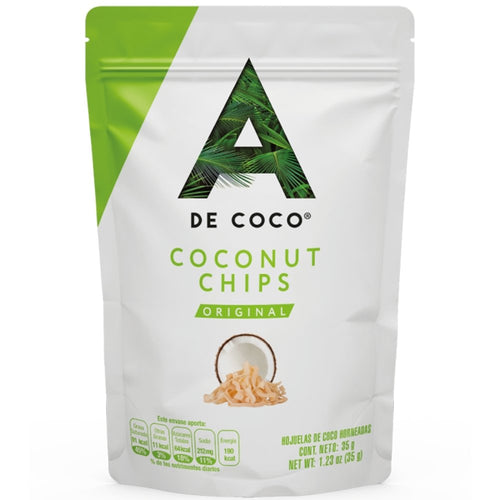Coconut chips - hojuelas de coco horneadas  x 35 gr