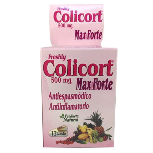 Colicort Max Forte 500 mg x 12 cápsulas