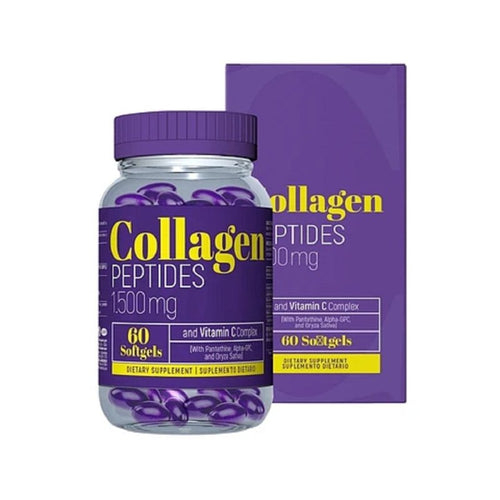 Collagen peptides 1500 mg vitamin C complex