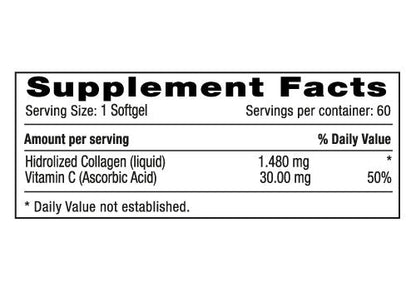Collagen plus vitamina C x 60 softgels - Artemisa Productos Naturales