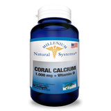 Coral Calcium 1000 mg + Vit D x 60 softgels - Artemisa Productos Naturales