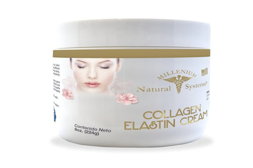 Crema colágeno y elastina  x 224 gr