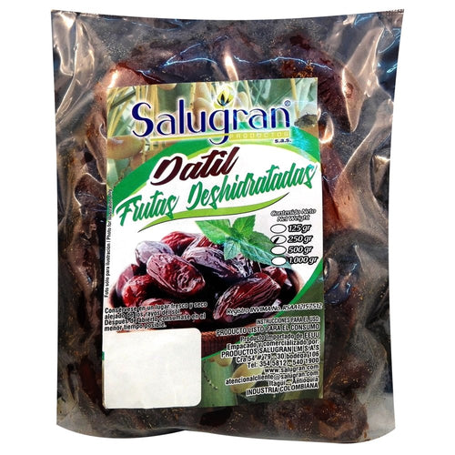 Dátiles deshidratados x 250 gr