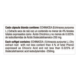 Echinacea 250 mg x 60 softgels - Artemisa Productos Naturales